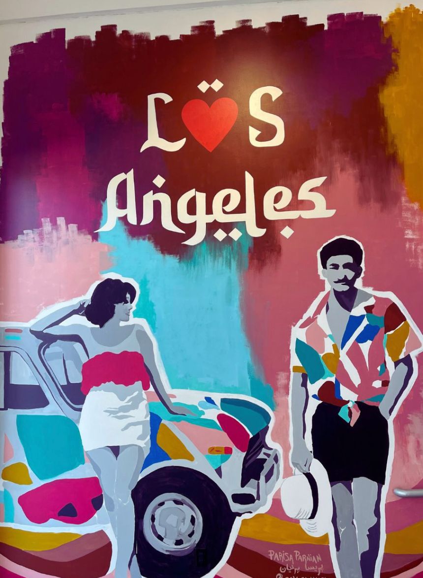 The Artist Behind Our Walls: Parisa Parnian and the Murals of Caspian Coast